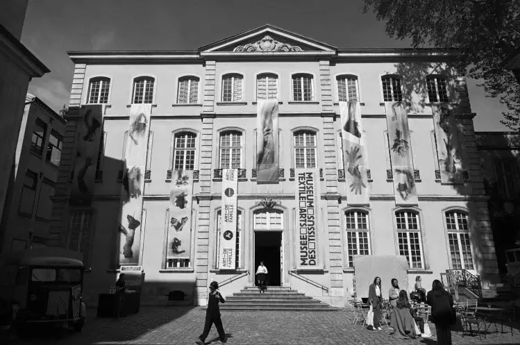 Le musée des Tissus pendant le festival AiRT DE FAMILLE